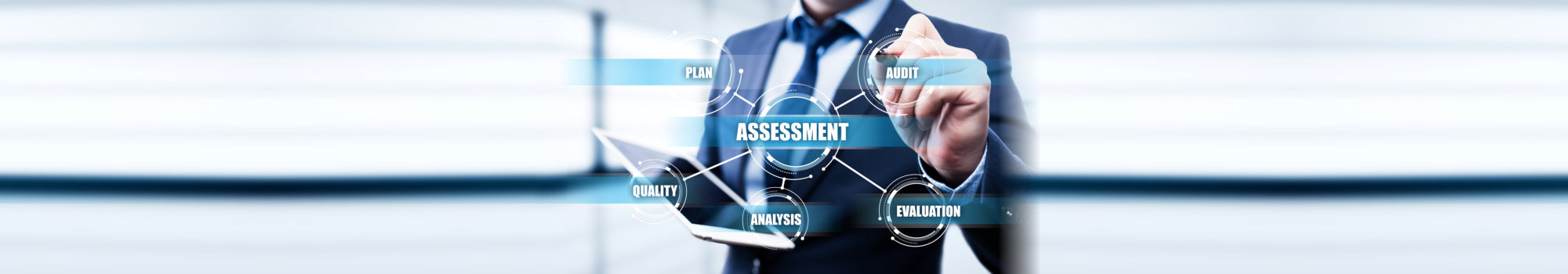 Assessment Analysis Evaluation Measure Business Analytics Technology concept.